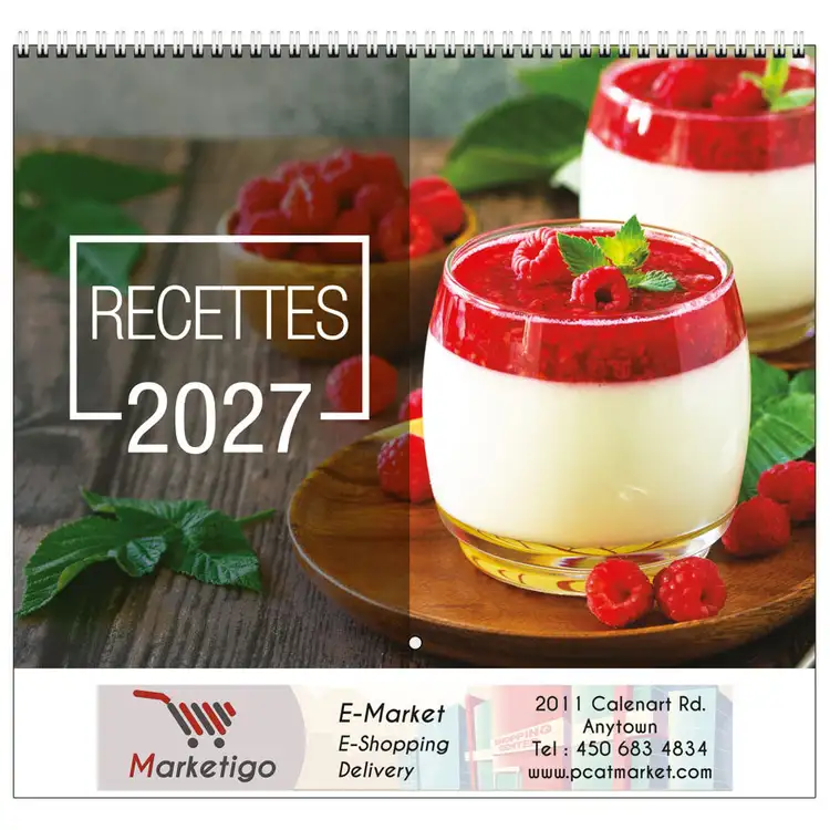 Calendrier Recettes 2027 #3