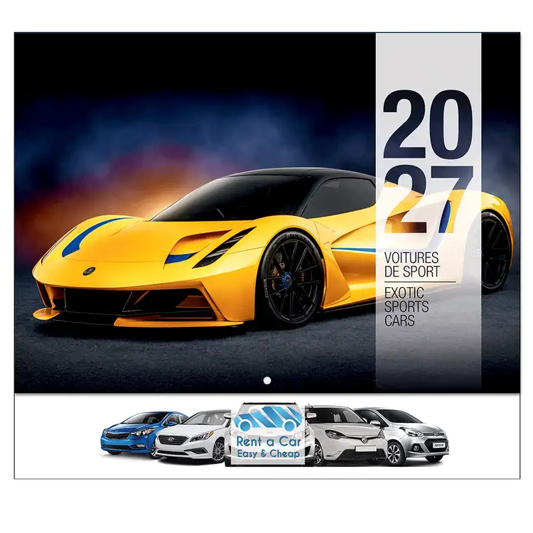 Calendrier Voitures de sport 2027