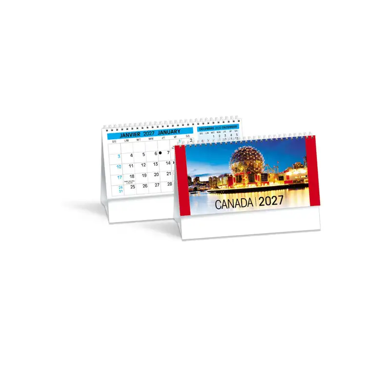Calendrier de bureau Charmes du Canada 2027 #2