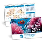 Calendrier de bureau Double Vue personnalisé 2027