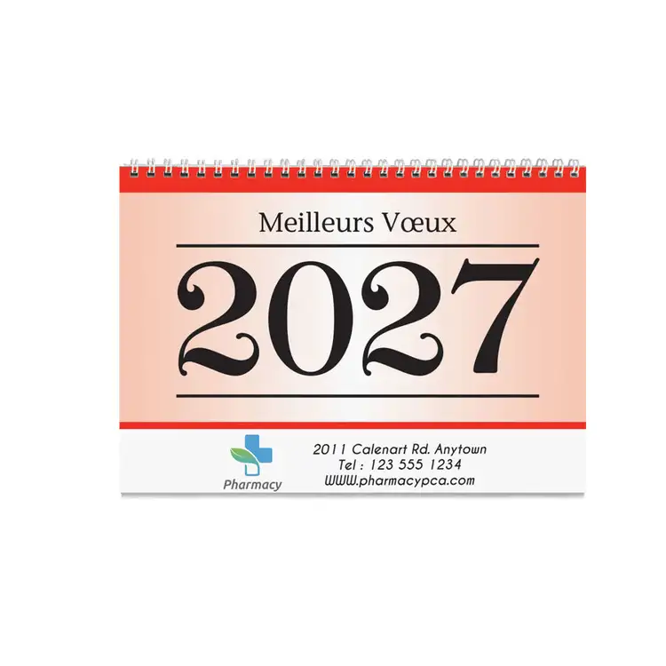 Calendrier de bureau Écono-Colorama 2027 #3