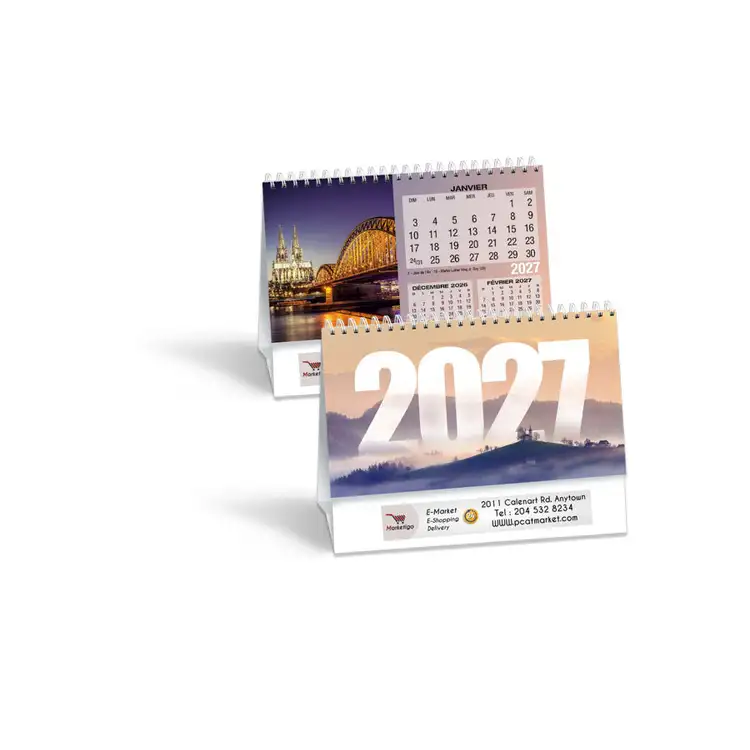 Calendrier de bureau Écono panoramique 2027 #3