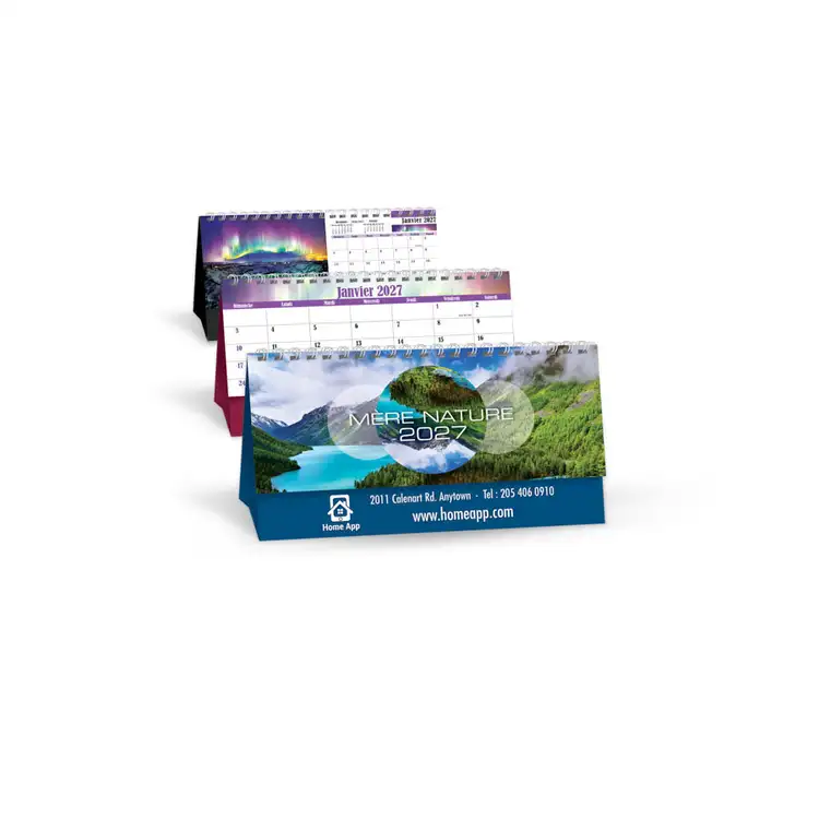 Calendrier de bureau Mère Nature Deluxe 2027 #3