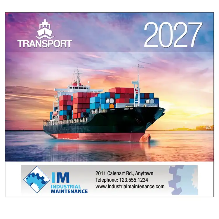 Calendrier de rendez-vous personnalisé agrafé 2027
