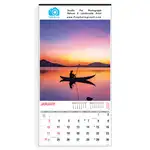 Calendrier mural illustré grand format 2027