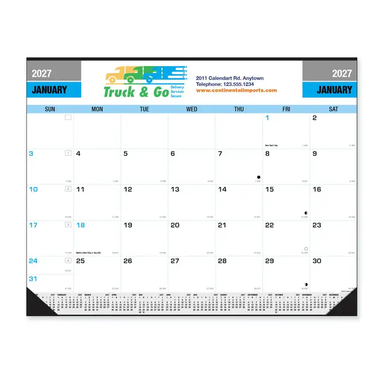Calendrier sous-main grand format 2027 #2