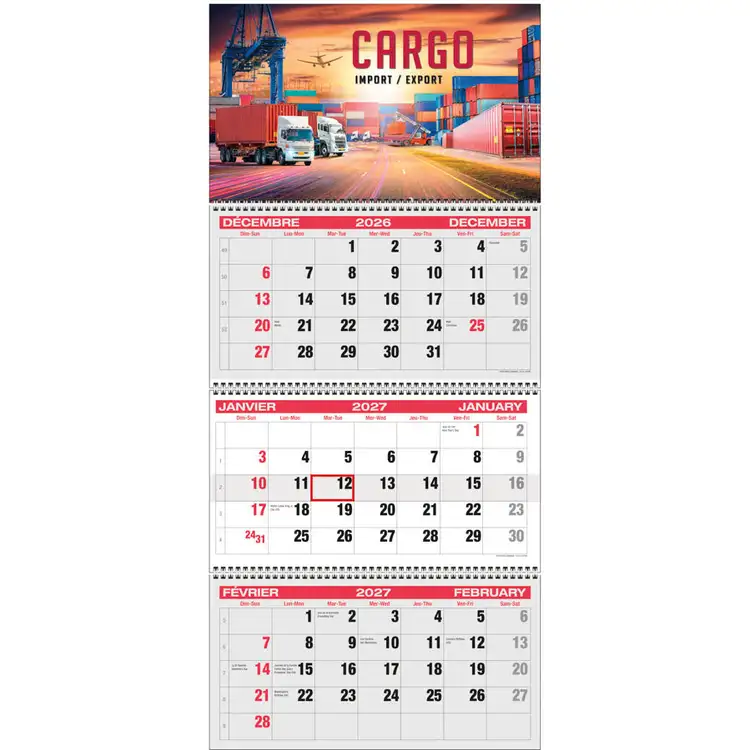 Calendrier trimestriel Europa 2027 #2