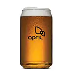 Beer Can Beer Glass 16 oz - Imprinted