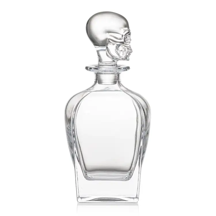 Delrina Skull Decanter 24 oz #3