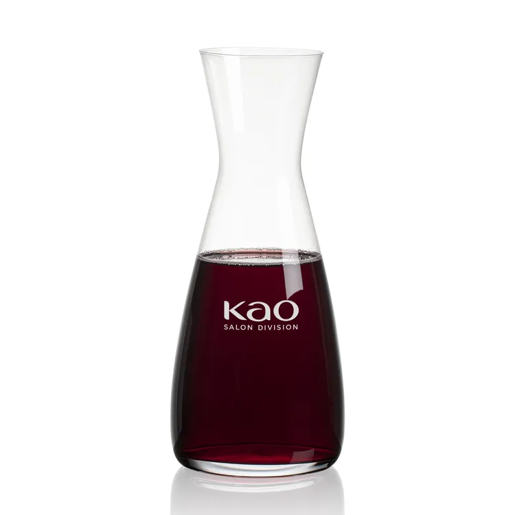 Portofino Wine Carafe 30 oz - Deep Etch