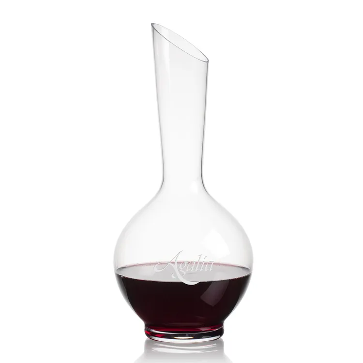 Sanguine Wine Carafe 25 oz - Deep Etch