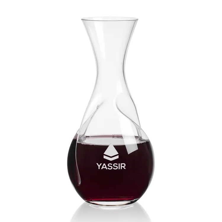 Tallandale Wine Carafe 25 oz - Deep Etch
