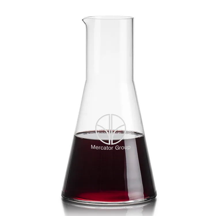 Torquay Wine Carafe 34 oz - Deep Etch