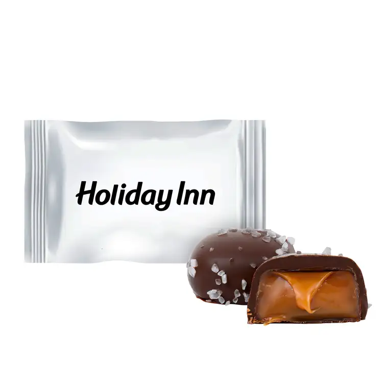 Caramels au sel de mer et chocolat avec emballage #2