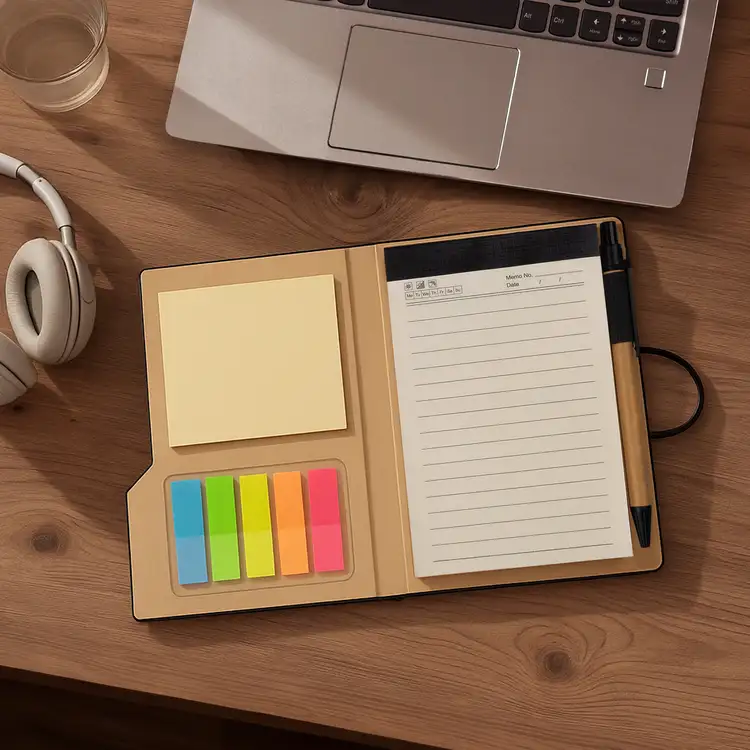 Ashfall Journal with Sticky Notes and Pen #2