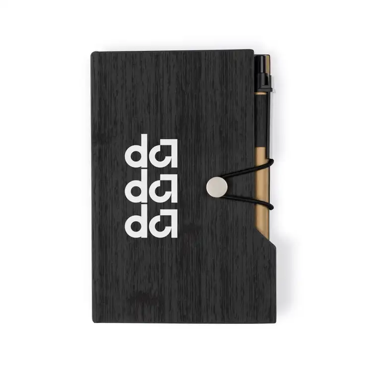 Ashfall Journal with Sticky Notes and Pen