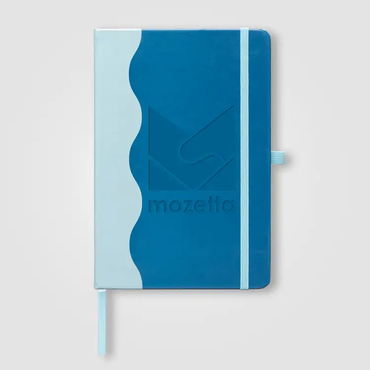 Grete Recycled Wave Pattern Journal - A5 #12