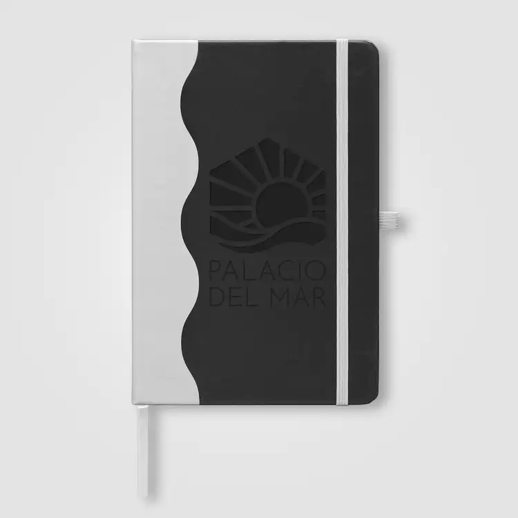 Grete Recycled Wave Pattern Journal - A5 #8