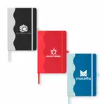Carnet Grete A5 recyclé à motif de vagues