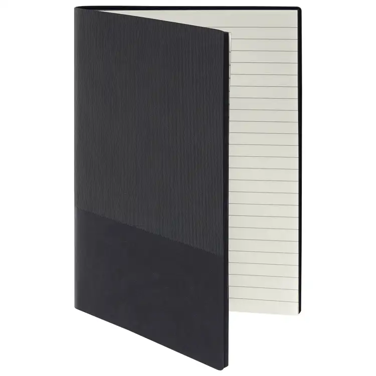 JAQ Recycled Paper Microstripe Journal #5