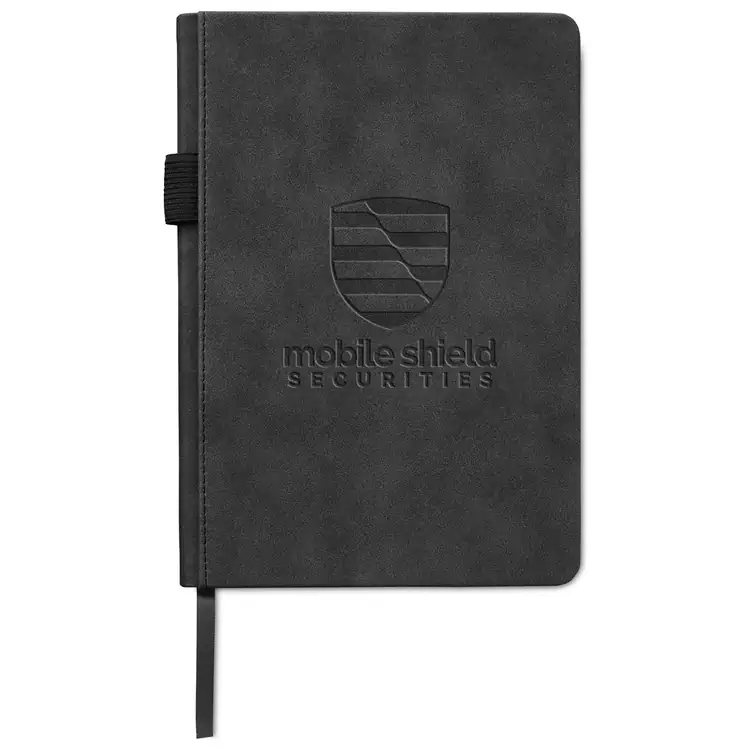 Nuba Suede-Finish Journal with Document Pocket #2