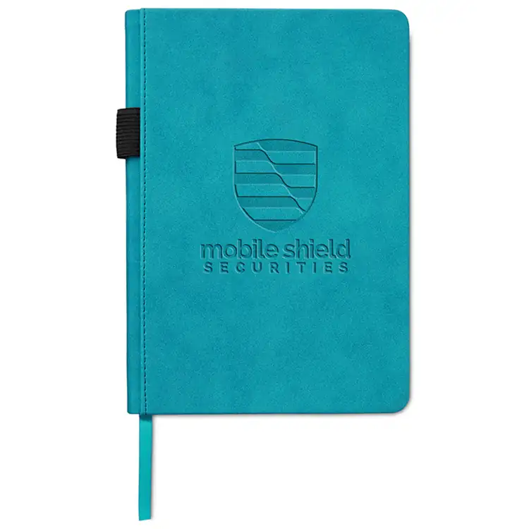 Nuba Suede-Finish Journal with Document Pocket #5