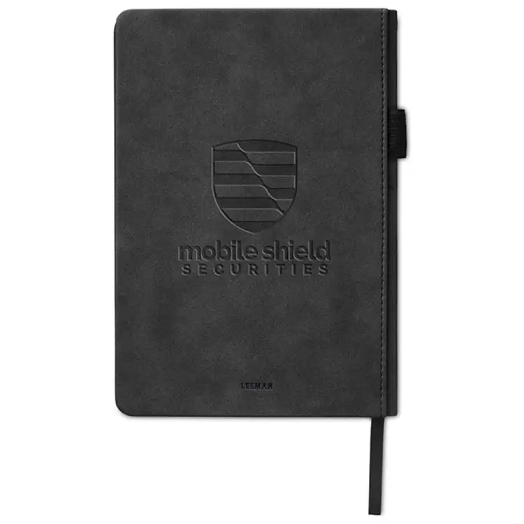 Nuba Suede-Finish Journal with Document Pocket #6