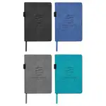 Nuba Suede-Finish Journal with Document Pocket