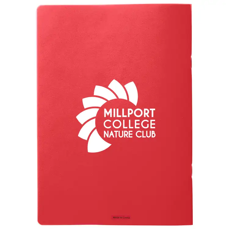 Prisma Recycled Polypropylene and Paper Notebook #10