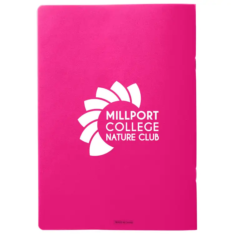 Prisma Recycled Polypropylene and Paper Notebook #9