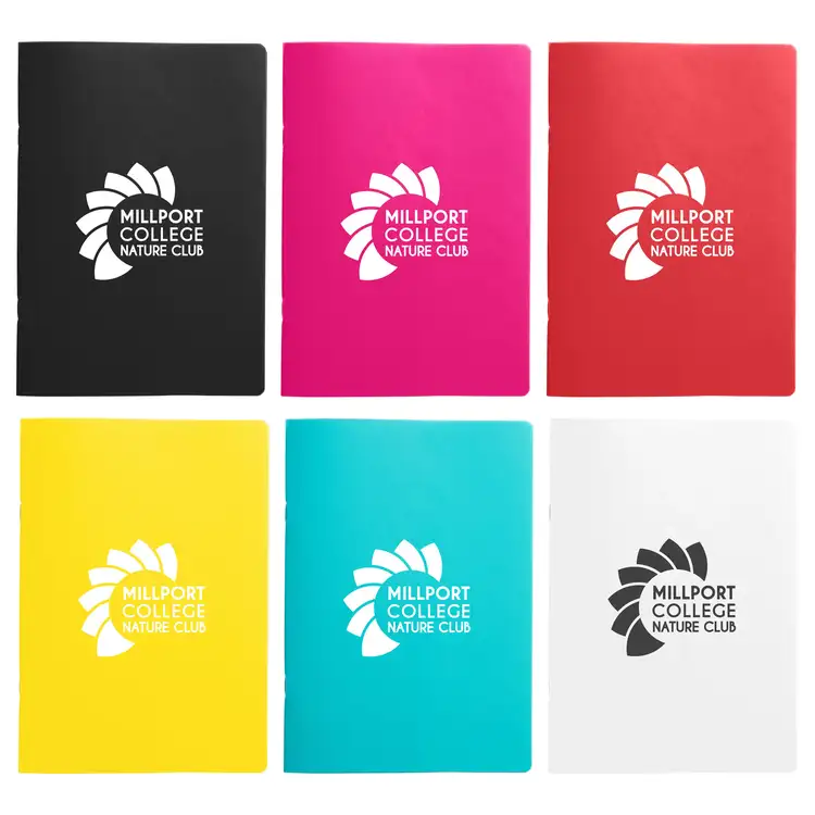 Prisma Recycled Polypropylene and Paper Notebook