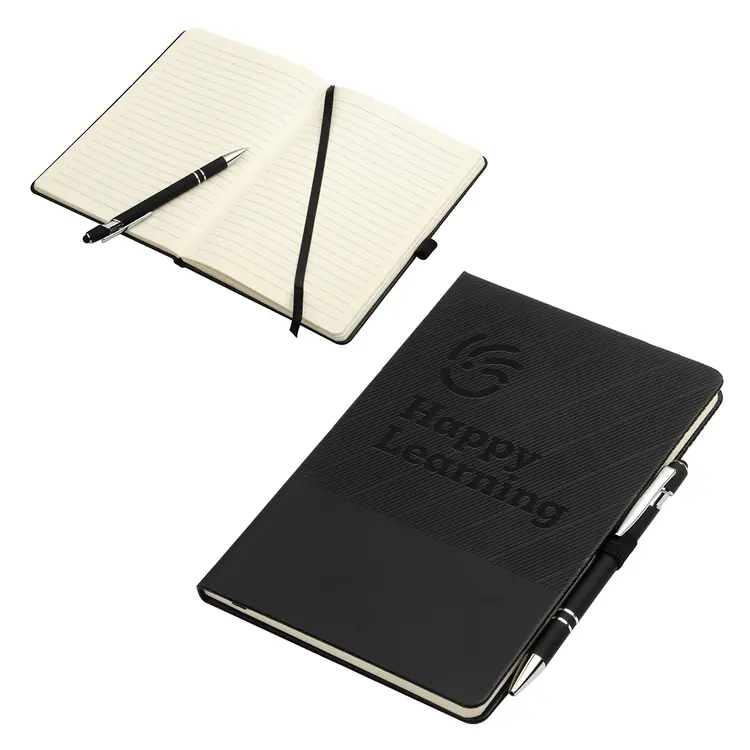 Carnet Quill à couverture rigide avec stylo #2