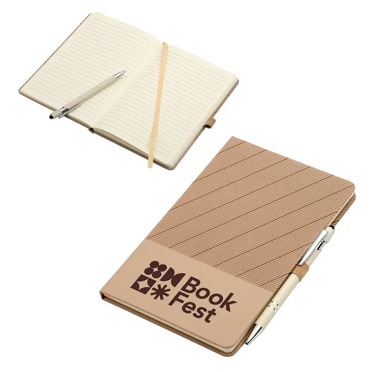 Carnet Quill à couverture rigide avec stylo #3