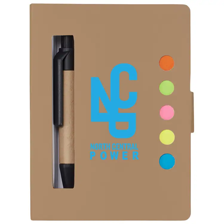 Stowaway Jotter with Notes, Flags and Pen #3