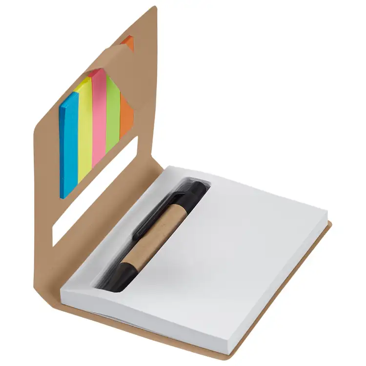 Stowaway Jotter with Notes, Flags and Pen #8
