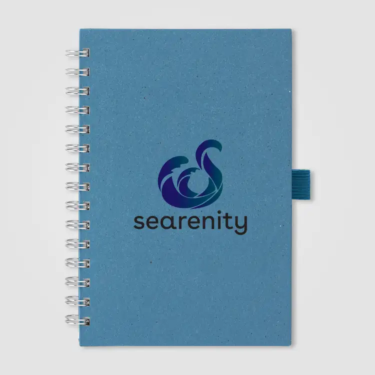 Terra Recycled Milk Carton Hard Cover Spiral Notebook - A5 #2