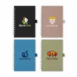 Carnet Terra A5 à spirale en cartons de lait recyclés