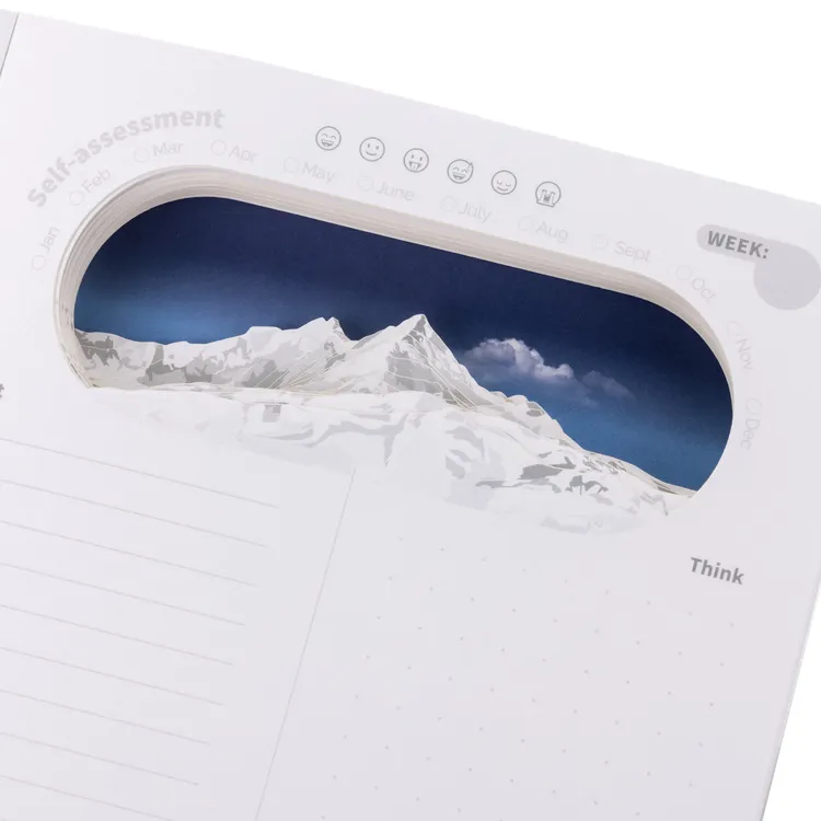 Carnet à décor 3D Mount Everest #7