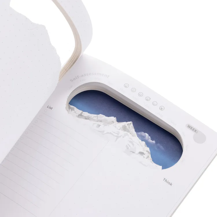 Carnet à décor 3D Mount Everest #8
