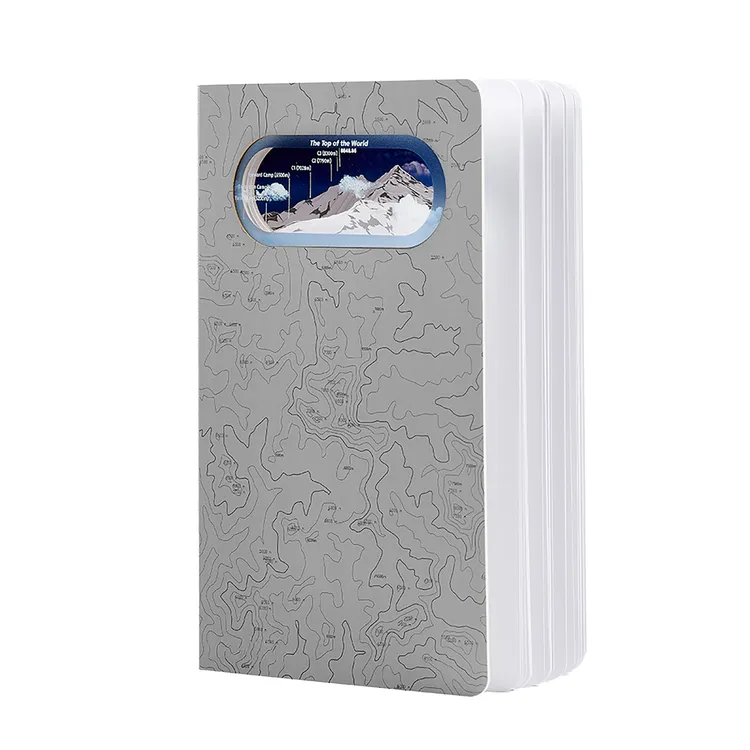 Carnet à décor 3D Mount Everest #9