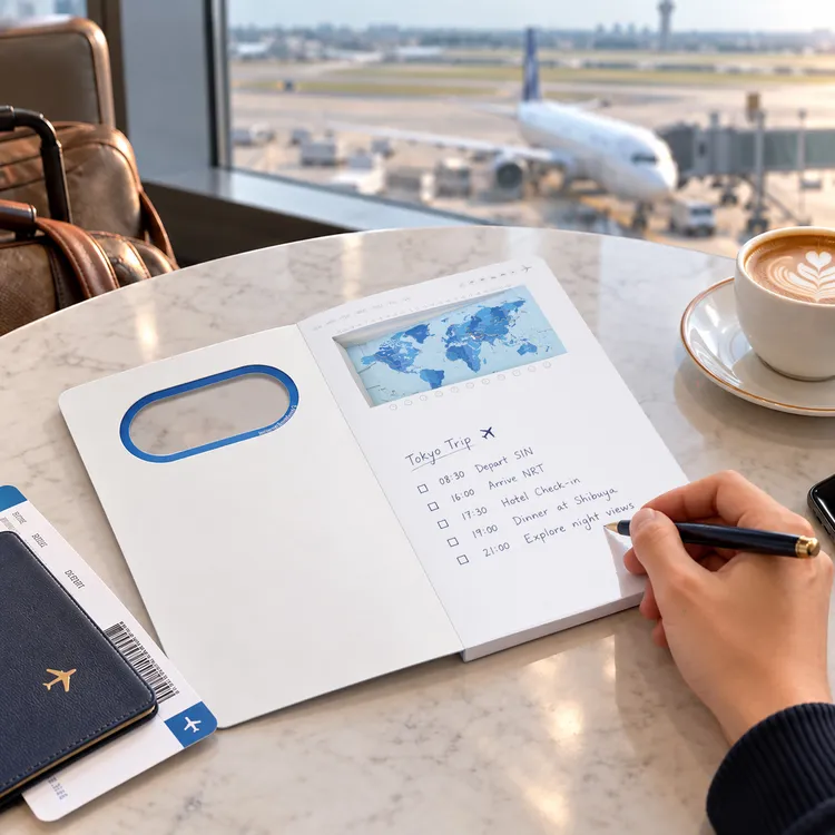 World Traveller 3D Scene Notebook #12