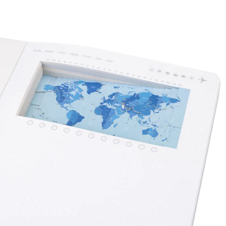 World Traveller 3D Scene Notebook #9