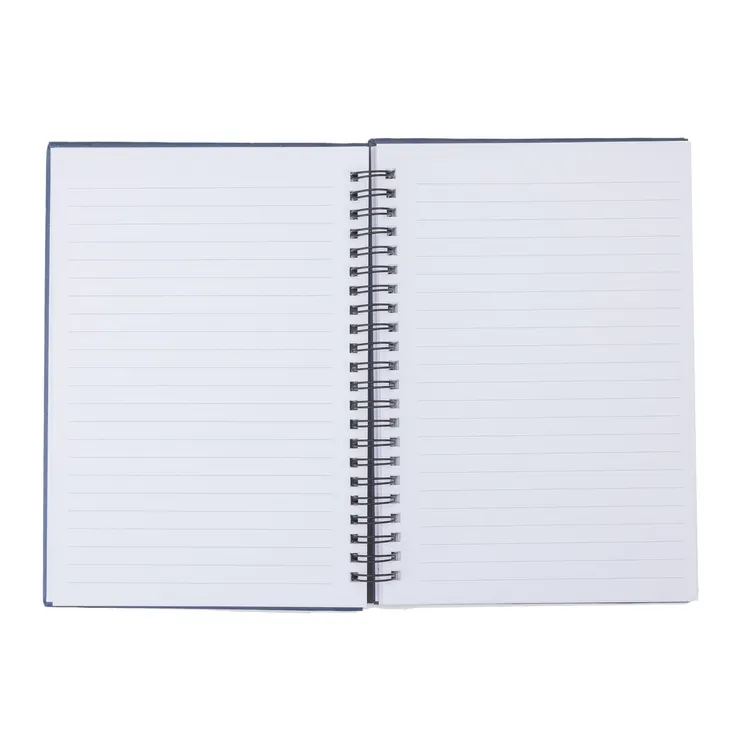 Spiral Notebook with Sticky Notes on Cover #7