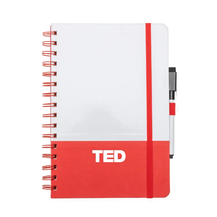 Spiral Notebook with Whiteboard and Marker #2