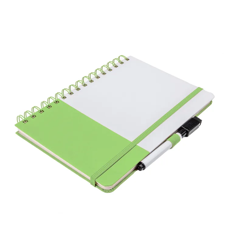 Spiral Notebook with Whiteboard and Marker #4