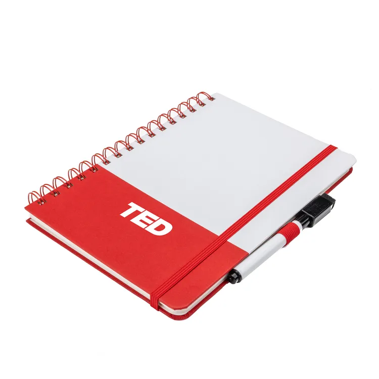 Spiral Notebook with Whiteboard and Marker #9