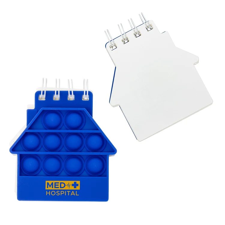 House Spiral Notebook Push Pop #10