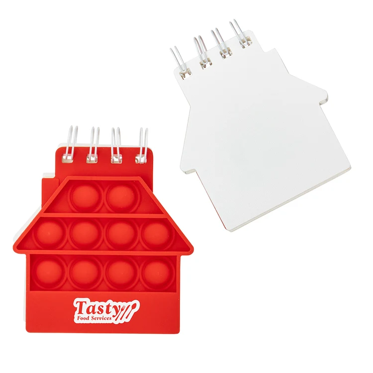 House Spiral Notebook Push Pop #11