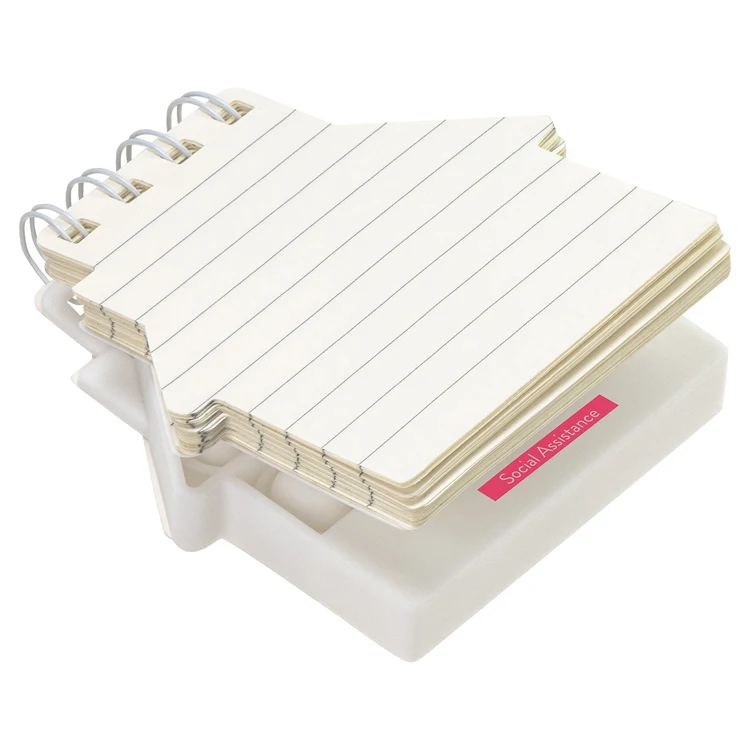 House Spiral Notebook Push Pop #8