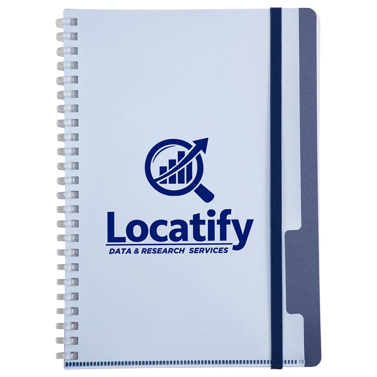 Arcadia Soft Spiral Notebook with Front Pocket #10